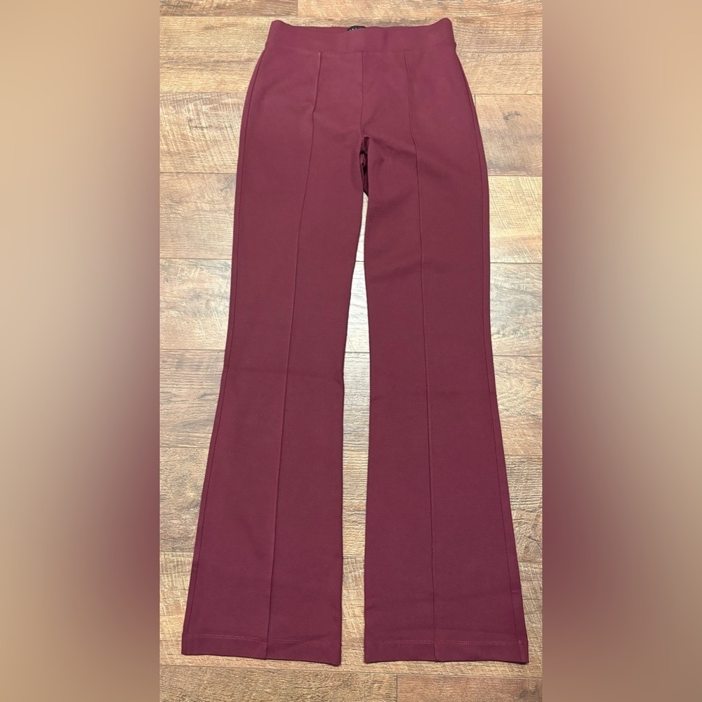 NWOT Sanctuary Burgundy Pull On Dress Pants Size Small